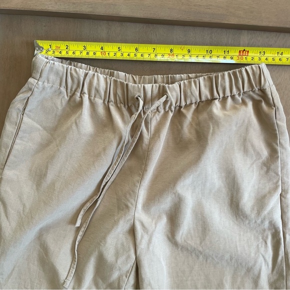 Babaton Tan Khaki Drawstring Pants - Picture 8 of 9